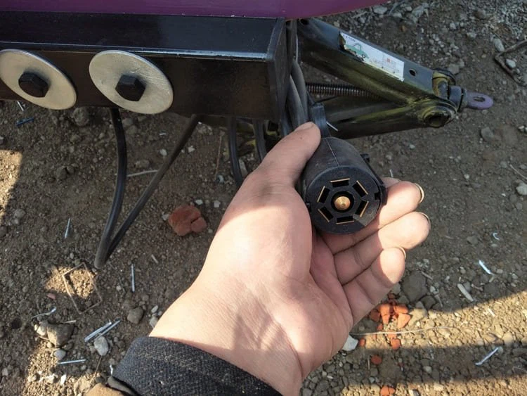 the connect of the soft serve ice cream concession trailer