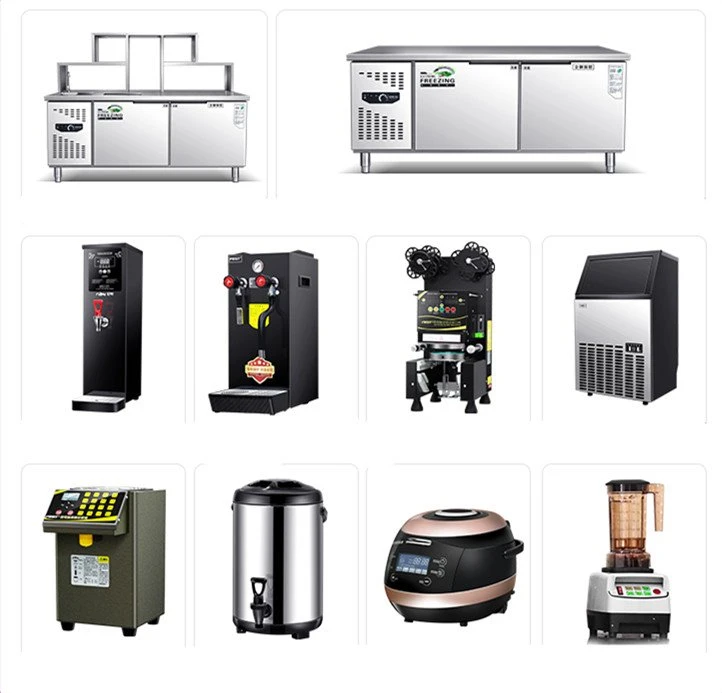 bubble tea truck kitchen equipment