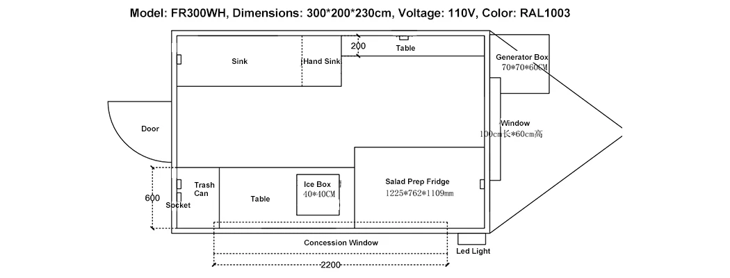 bubble tea trailer floor plan bubble tea trailer floor plan