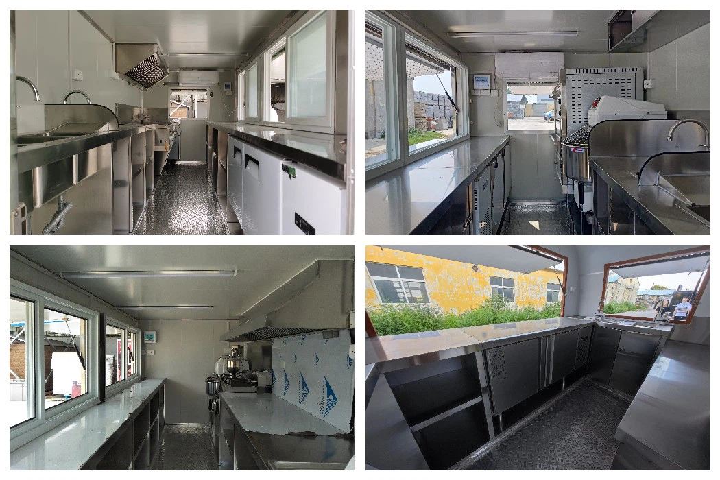 fully equipped mobile bakery trailers