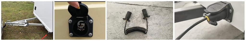 Step-By-Step To Connect The Trailer Tail Light Connector Step-By-Step To Connect The Trailer Tail Light Connector