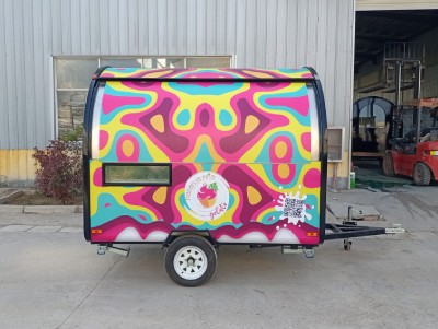 Tráiler de helados de Miami para helado cubano