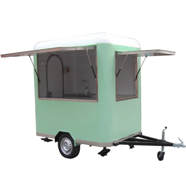 Carrito móvil para helados