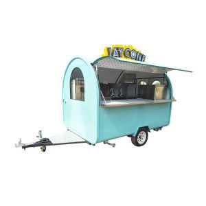 Van de comida de crepe