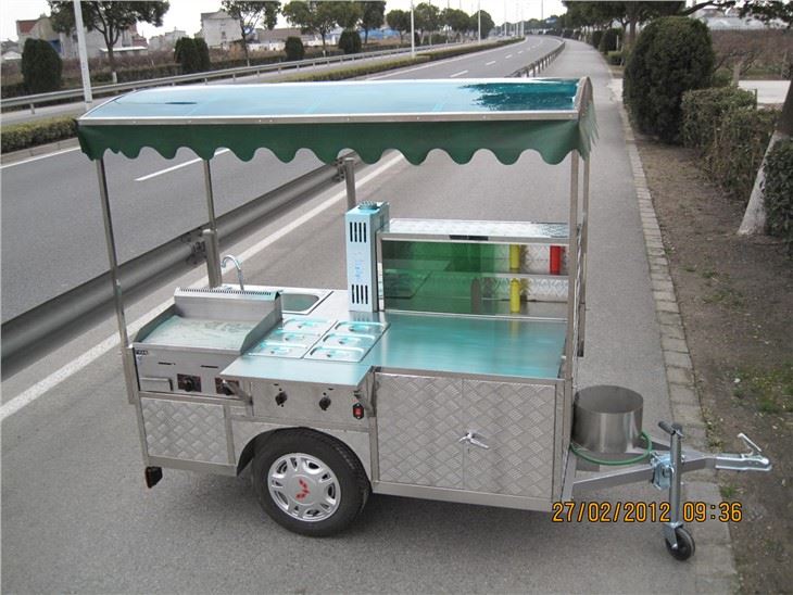 Mobile Food Cart Trailer