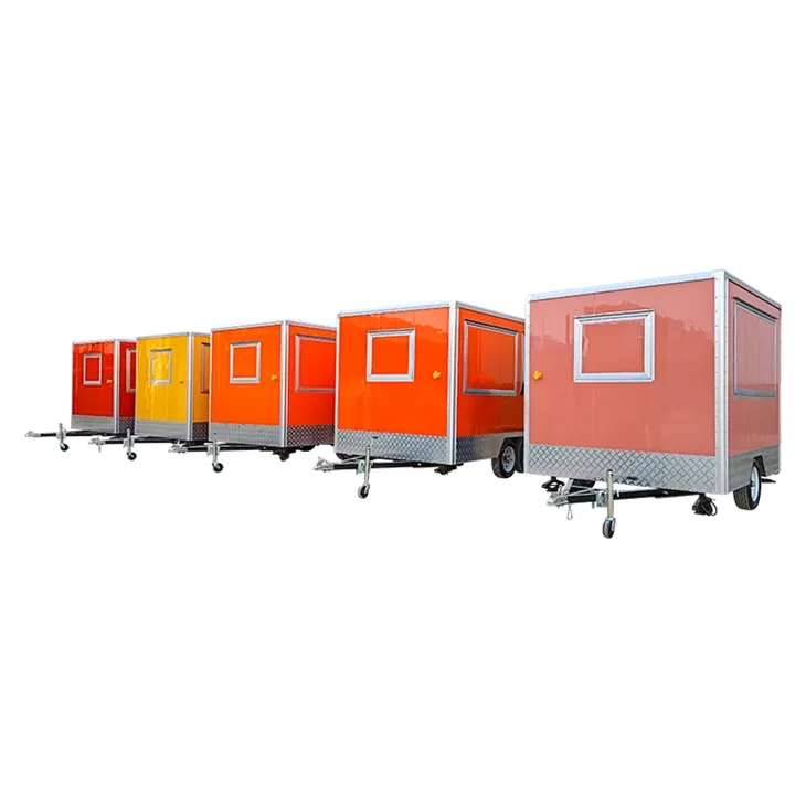 Carrito más caliente de comida de una sola puerta