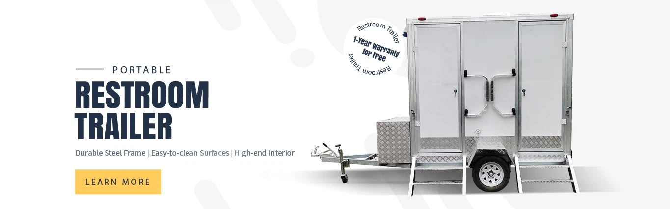 Portable Restroom Trailer for Sale